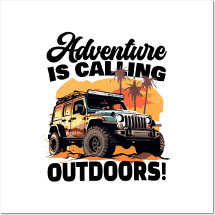 Adventure is calling... Posters and Art